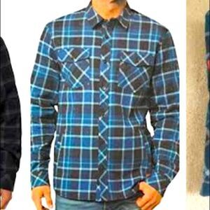 VOYAGER Mood Indigo Polar Lined Overshirt-XXL NWOT